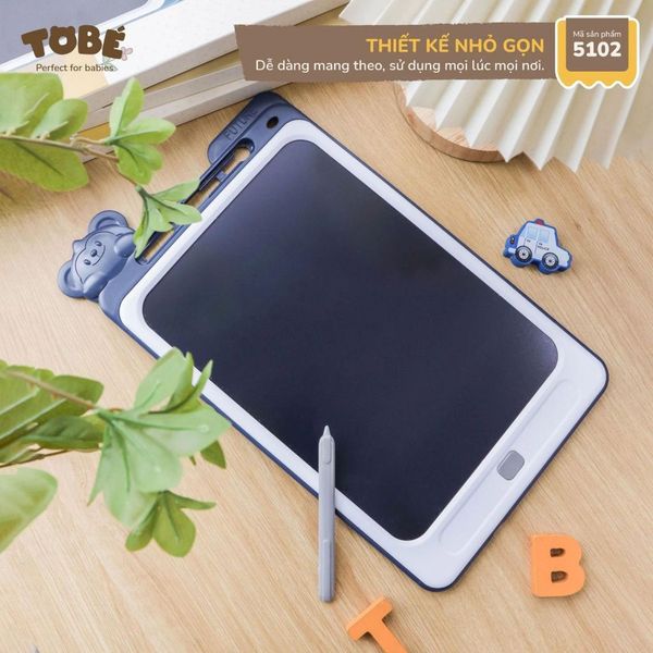 Bảng Vẽ Điện Tử Tự Xóa Thông Minh Tobe - Màn Hình CLD, Nhựa ABS, Cảm Ứng Nhạy Bén
