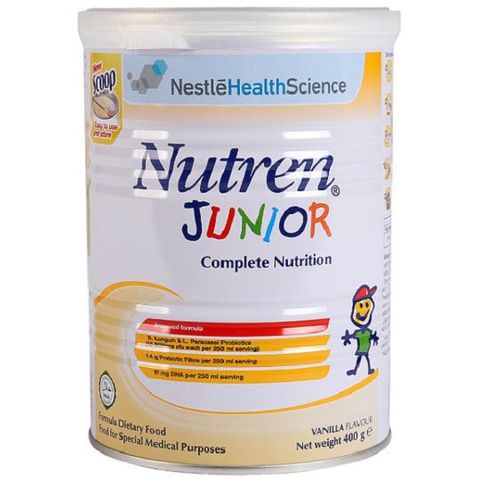 Sữa Nestlé Nutren Junior Thuỵ Sĩ 800g cho trẻ 1 - 10 tuổi