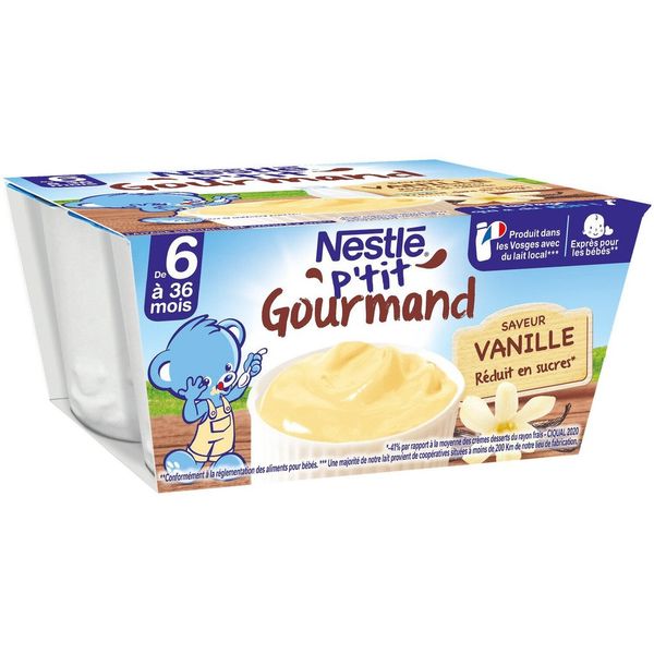 Váng Sữa Nestle Cho Bé Từ 6M+ Vỉ 4 Hộp