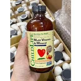 Vitamin Tổng Hợp ChildLife Cung Cấp Các Vitamin Và Khoáng Chất