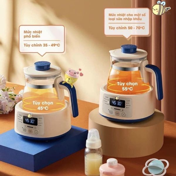 Máy Đun Nước Bear Đa Năng Thông Minh Khử Clo Pha Sữa An Toàn Cho Bé