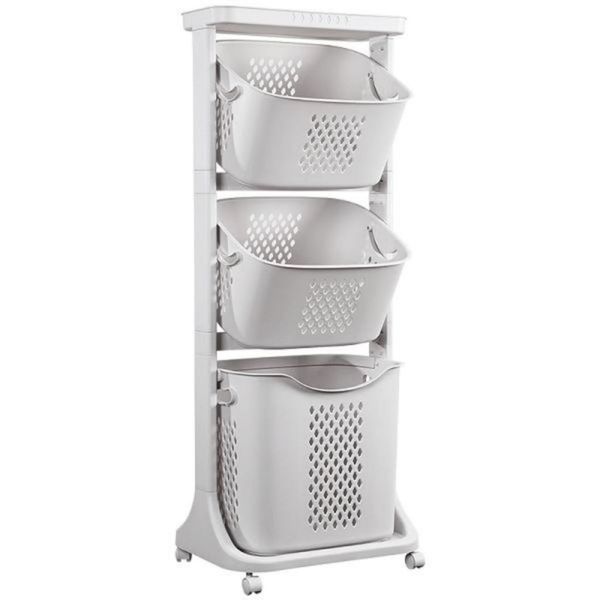 Kệ Đựng Đồ  Đa Năng 3 Tầng Việt Nhật Có Bánh Xe Di Chuyển