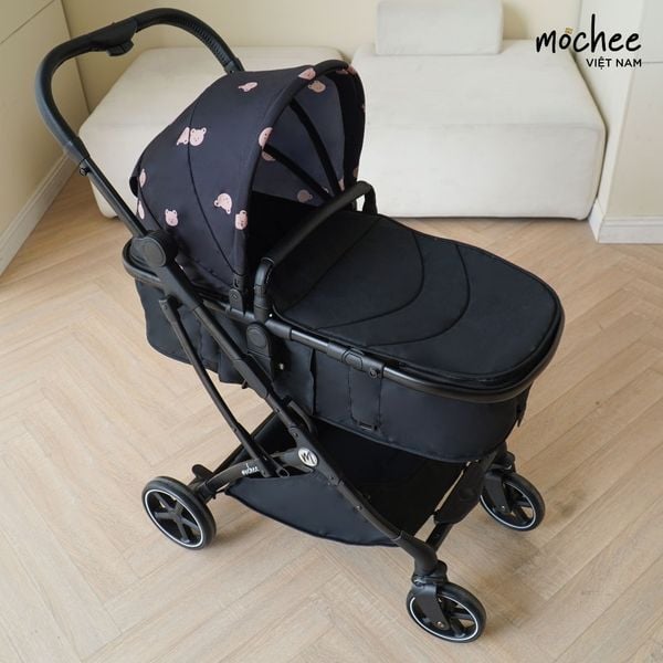 Xe Đẩy Nôi Gấp Gọn Cho Bé Sơ Sinh MOCHEE MC046 2 Chiều, Phù Hợp Để Mang Đi Chơi, Đi Du Lịch