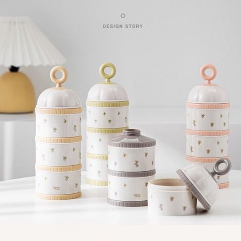 Hộp Đựng Sữa Bột Cho Bé TGM Nội Địa Hàn Chất Liệu BPA