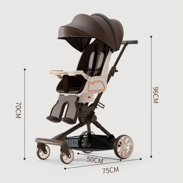 Xe Đẩy Gắp Gọn Cho Bé M9 Màu Đen, Nhỏ Gọn Du Lịch Cho Bé Từ 3 Tháng Tuổi Đến 3 Tuổi