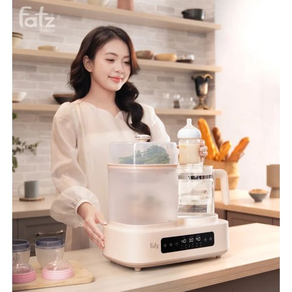 Máy Tiệt Trùng Sấy khô, Hấp, Đun, Hâm nước, Nấu Chậm FATZ Multimax 12 – FB9503KB
