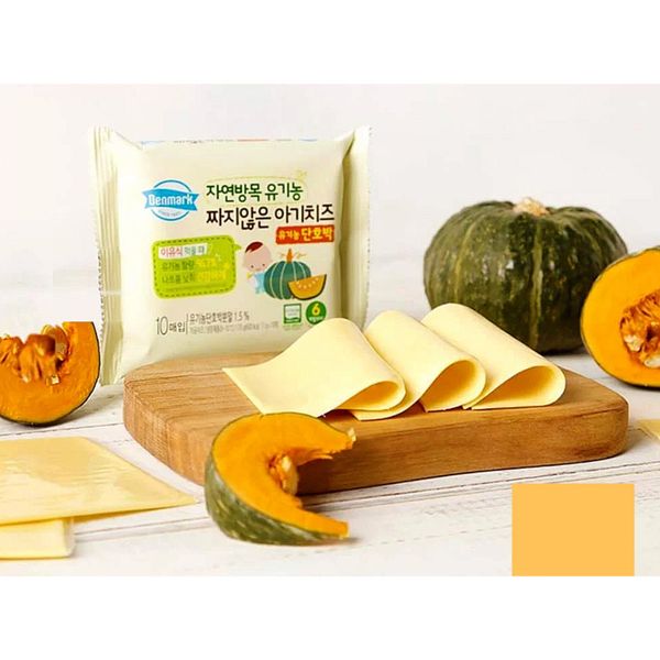 Phô Mai Hữu Cơ Tách Muối DENMARK Hàn Quốc Cho Bé Ăn Dặm Từ 6 Tháng