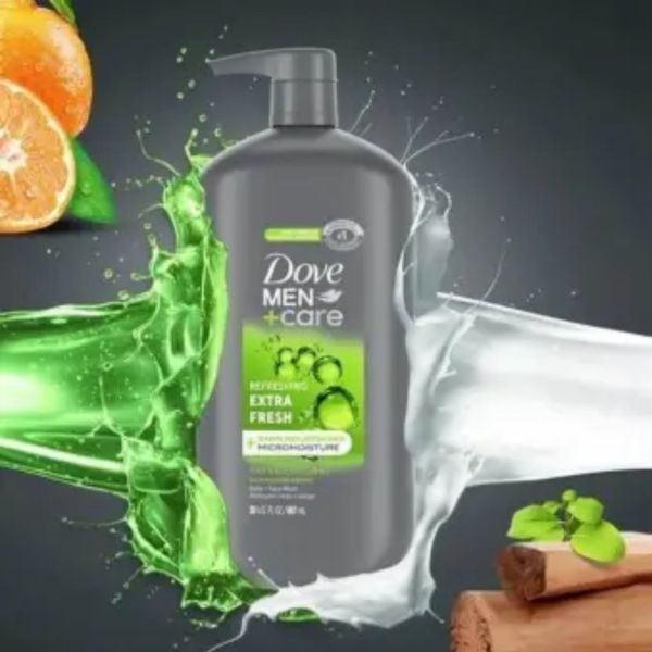 Sữa Tắm Và Rửa Mặt Cho Nam Dove Men+Care Extra Fresh Body and Face Wash 946ML