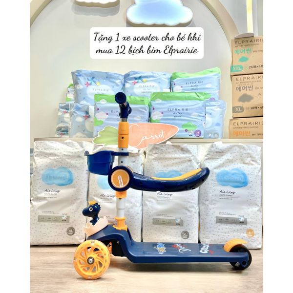 Tã Dán Elprairie Air Thin, Bỉm Quần Elprairie Air Thin Nội Địa Hàn Cho Bé