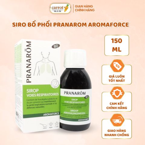 Siro bổ phổi Pranarom Aromaforce 150ml - Siêu Thị Mẹ Và Bé Carrot