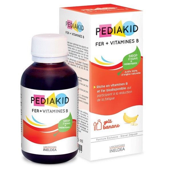 Pediakid - 22 vitamin / Appetit tonus / Sommeil / Sắt Fe + Vitamin B / Immuno Fort