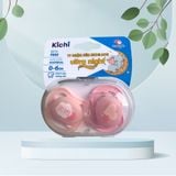 Ti Ngậm Ban Đêm KICHI Ultra Night, Set 2 Cái Ti Ngậm Cho Bé Từ 0-18M