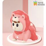 Đồ Chơi Sư Tử Tập Bò Có Nhạc ToysHouse, Búp Bê Tập Bò Cho Bé 9-36M