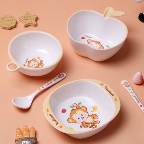 Bát Ăn Dặm KICHILACHI, Chén Ăn Dặm Có Tay Cầm