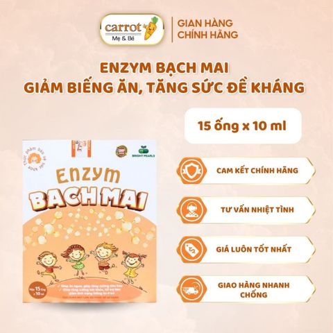 Enzym Bạch Mai, Giảm Biếng Ăn, Tăng Sức Đề Kháng, Giúp Trẻ Ăn Ngon Ngủ Tốt