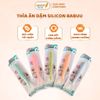 Thìa Ăn Dặm Silicon Babuu, Muỗng Ăn Dặm Silicon Nhật Bản
