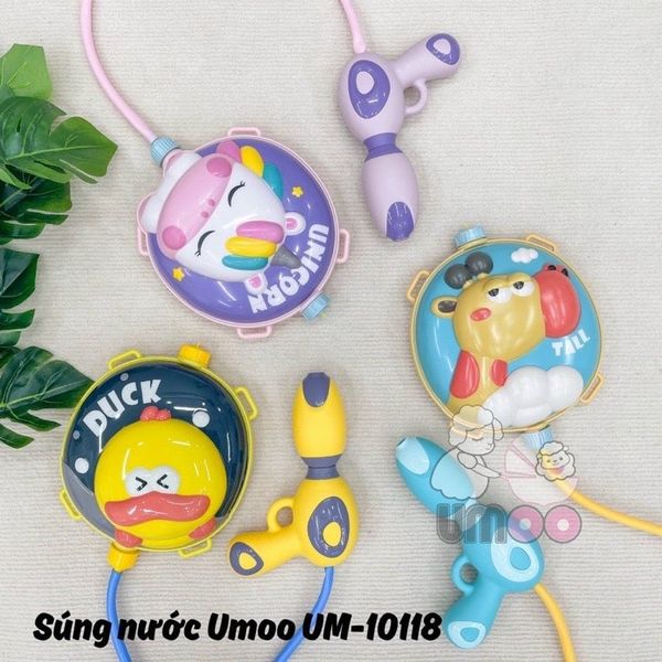 S.úng Nước Cho Bé, Balo S.úng Bắn Nước Umoo, Đồ Chơi Ngoài Trời Đi Biển Hồ Bơi Cho Bé