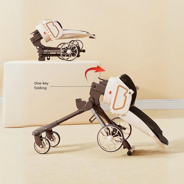 Xe Đẩy Gắp Gọn Cho Bé M9 Màu Đen, Nhỏ Gọn Du Lịch Cho Bé Từ 3 Tháng Tuổi Đến 3 Tuổi