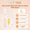Máy Cọ Bình Cầm Tay MOAZBEBE - Loại Bỏ Vi Khuẩn, Dễ Mang Đi, Silicon