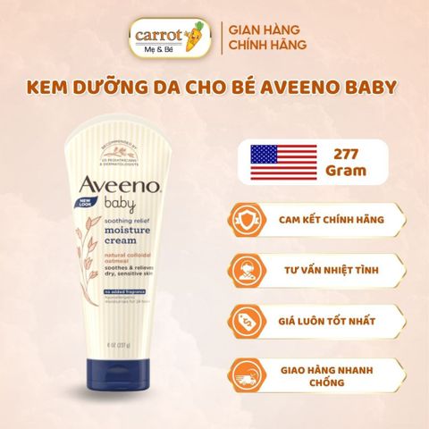 Kem Dưỡng Da Cho Bé AVEENO BABY Cho Bé Từ Sơ Sinh