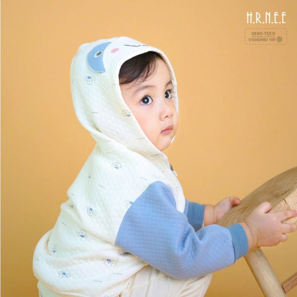 Áo Khoác Trần Bông Hrnee Cho Bé Trai Bé Gái, Cho Bé Từ 6M - 4 Tuổi