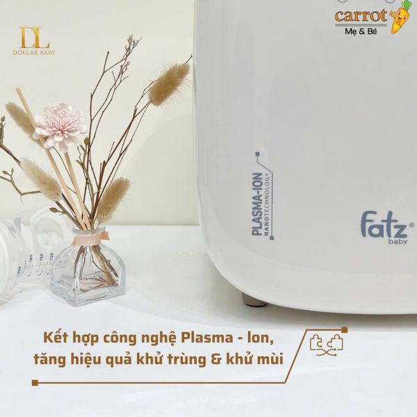Máy Tiệt Trùng Sấy Khô Fatzbaby UVC-LED Công Nghệ Nano Plasma Lon PLASMAX 3 - FB4792TN