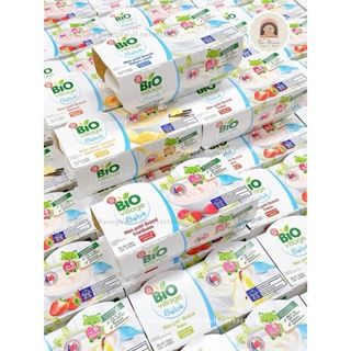 Sữa Chua Bio Village Bébe 400G 4 Vị Cho  Bé Từ 6 Tháng Tuổi