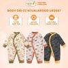 Body Dài Tay Nỉ Ualarogo UR3667,  Bộ Body Dài Cài Chéo