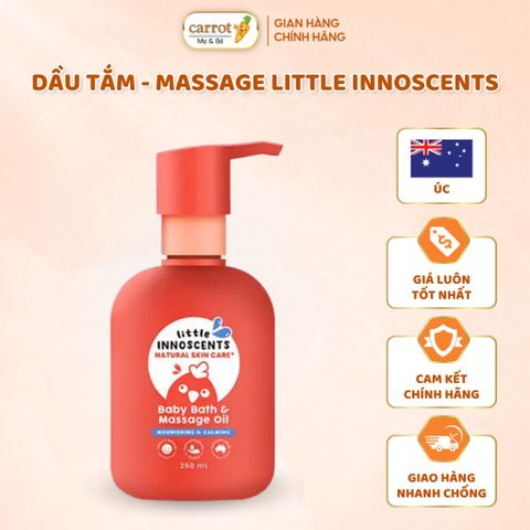 Dầu Tắm - Massage Little innoscents 250ML Cho Bé Từ 0+