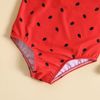 Đồ Bơi Cho Bé Đi Biển, Set Đồ Bơi Hạt Dưa Hấu Cho Bé Gái