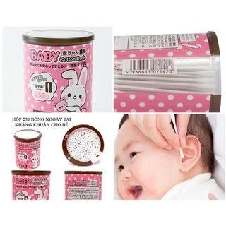 Tăm Bông Sơ Sinh GB Baby 220 Que Chính Hãng