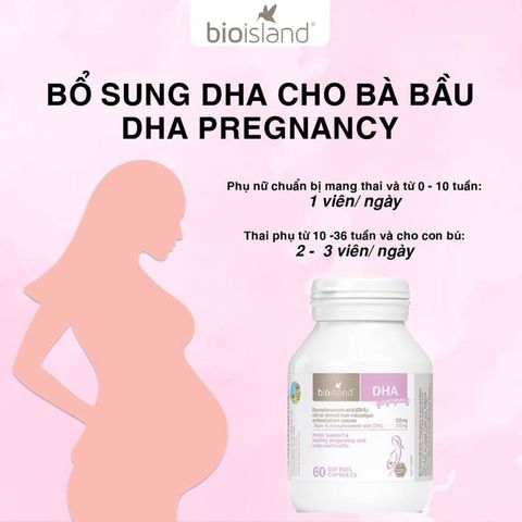 DHA Cho Bà Bầu Bioisland 60 Viên, Bổ Sung DHA Cho Mẹ, Giúp Phát Triển Trí Não Bé, Thông Minh - Siêu Thị Mẹ Và Bé Carrot
