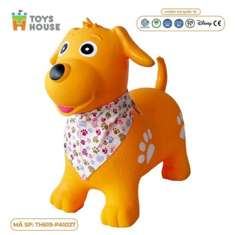 Thú Nhún Toy House Vui Nhộn - Không Sắc Nhọn, Đàn Hồi Tốt
