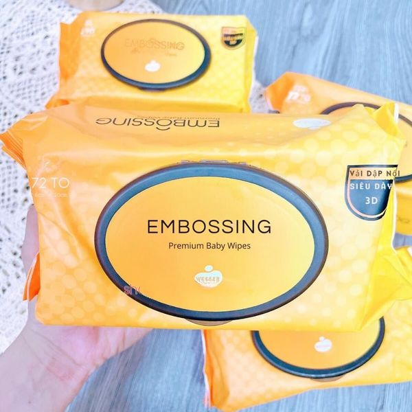 Khăn Ướt Wesser 72 Tờ, Có Nắp Đậy Vệ Sinh, Dễ Rút Từng Tờ