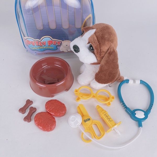 Balo Đồ Chơi Chăm Sóc Thú Cưng - Bác Sĩ Thú Y Khám Bệnh Cho Cún Yêu