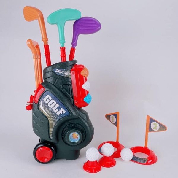 Bộ Đồ Chơi Golf Vận Động Cho Bé - Tăng Tập Trung, Nhựa ABS An Toàn - RX-501A