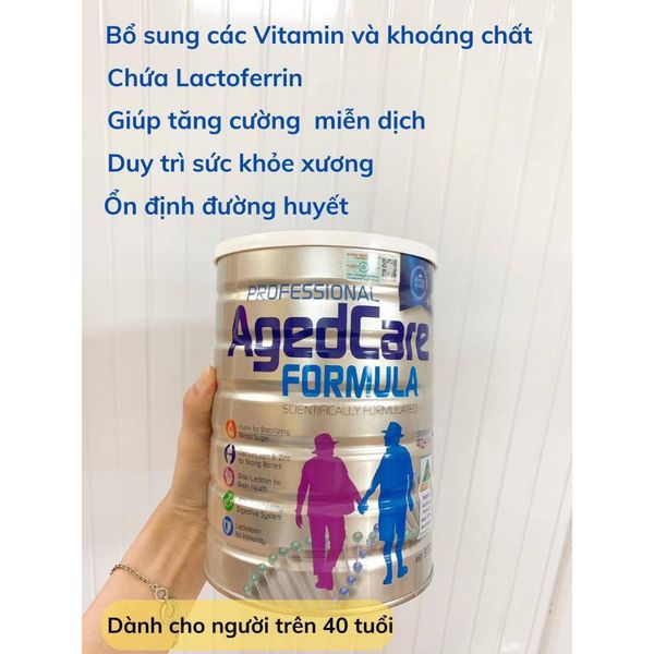 Sữa Dinh Dưỡng Hoàng Gia Royal AUSNZ Agedcare Formula 40 Tuổi+- 900G (Lon)