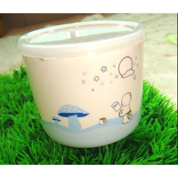 Cốc Uống Nước Beiner Màu Trắng Xanh Cho Bé