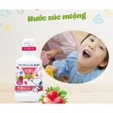 Nước Súc Miệng Cho Bé Peanuts  250ML Vị Dâu, Nho Cho Bé Từ 3 Tuổi