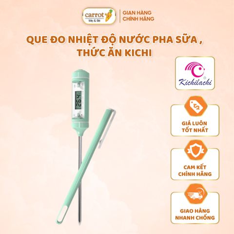 Nhiệt Kế Đo Nhiệt Độ Pha Sữa, Đo Nhiệt Độ Nước, Thức Ăn Kichi