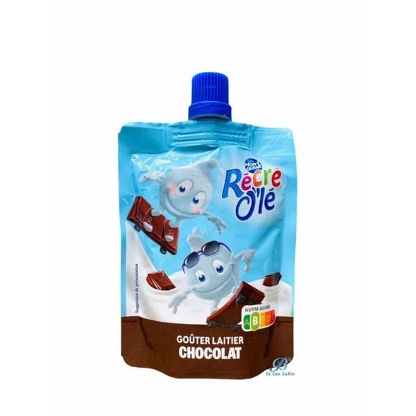 Váng Sữa Túi Mont Blanc Mix Vị Socola, Vani