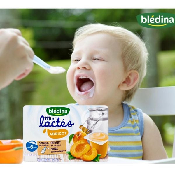 Sữa Chua BLEDINA Pháp - Mẫu Mới, Dành Cho Bé Tập Ăn, Dễ Dàng Mang Đi, Nhiều Canxi - 55g