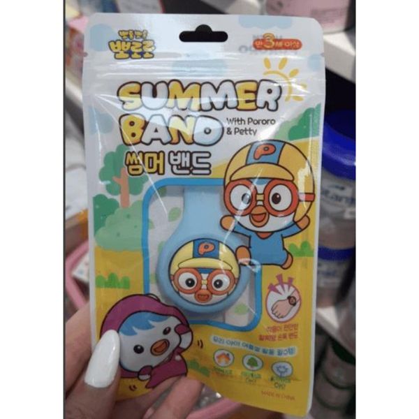 Vòng Đuổi Muỗi PORORO Hình Đồng Hồ Của Hàn Quốc