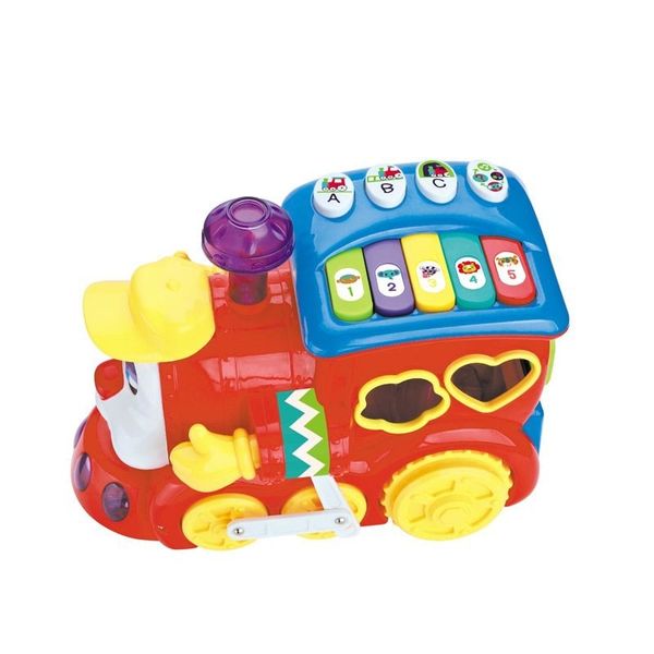 Đầu Tàu Pin Thả Hình HOLA 556, Đồ Chơi Đầu Tàu Có Âm Thanh