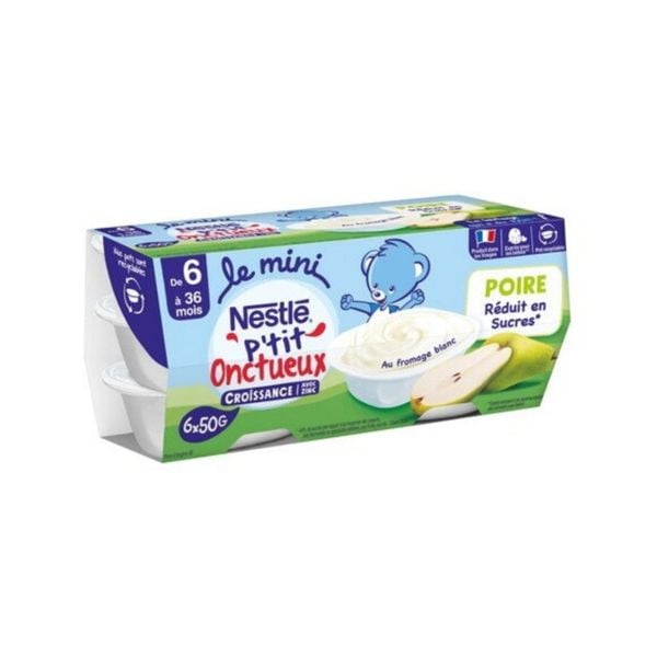 Sữa Chua Nestle Petit Brasse Vỉ 6x60G, Cho Bé Từ 6 Tháng Tuổi