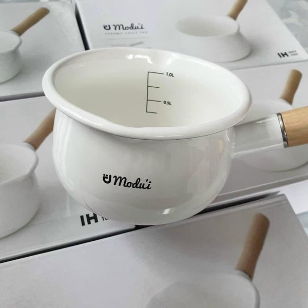 Nồi Modui - Nồi Sứ Hàn Quốc Nấu Cháo, Bột Cho Bé - 700G