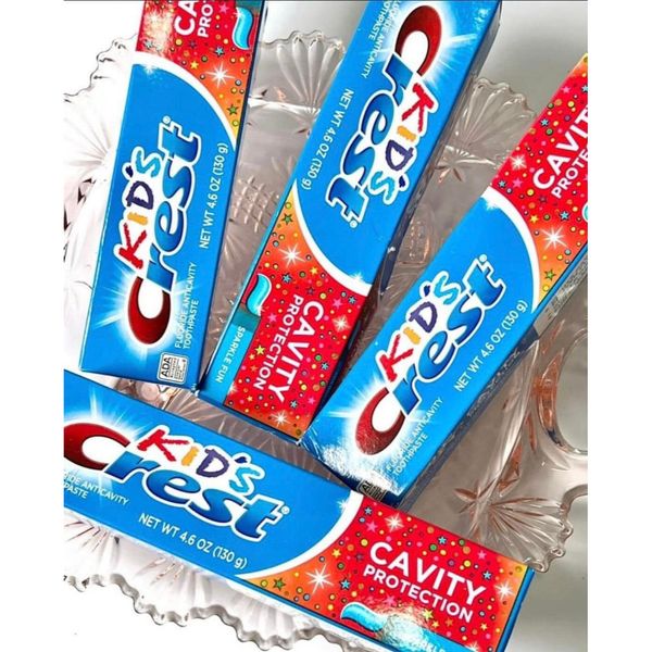 Kem Đánh Răng Crest 130GR Mỹ Dành Cho Bé Trên 2 Tuổi