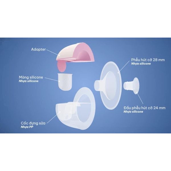 Máy Hút Sữa Điện Rảnh Tay Không Dây Freemax 2