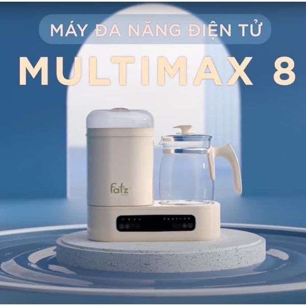 Máy Triệt Trùng Sấy Khô, Máy Đun Và Hâm Nước Pha Sữa Đa Năng Multimax 8 - FB9022BK
