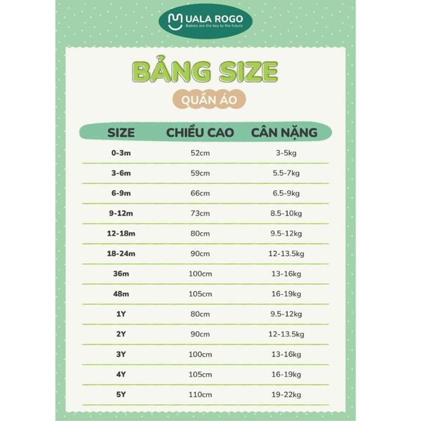 Áo Giữ Nhiệt Ualarogo Petit UR2342 Cho Bé Từ 1 Đến 5 Tuổi